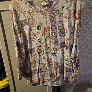 Reba Multicolor Floral Women's Blouse